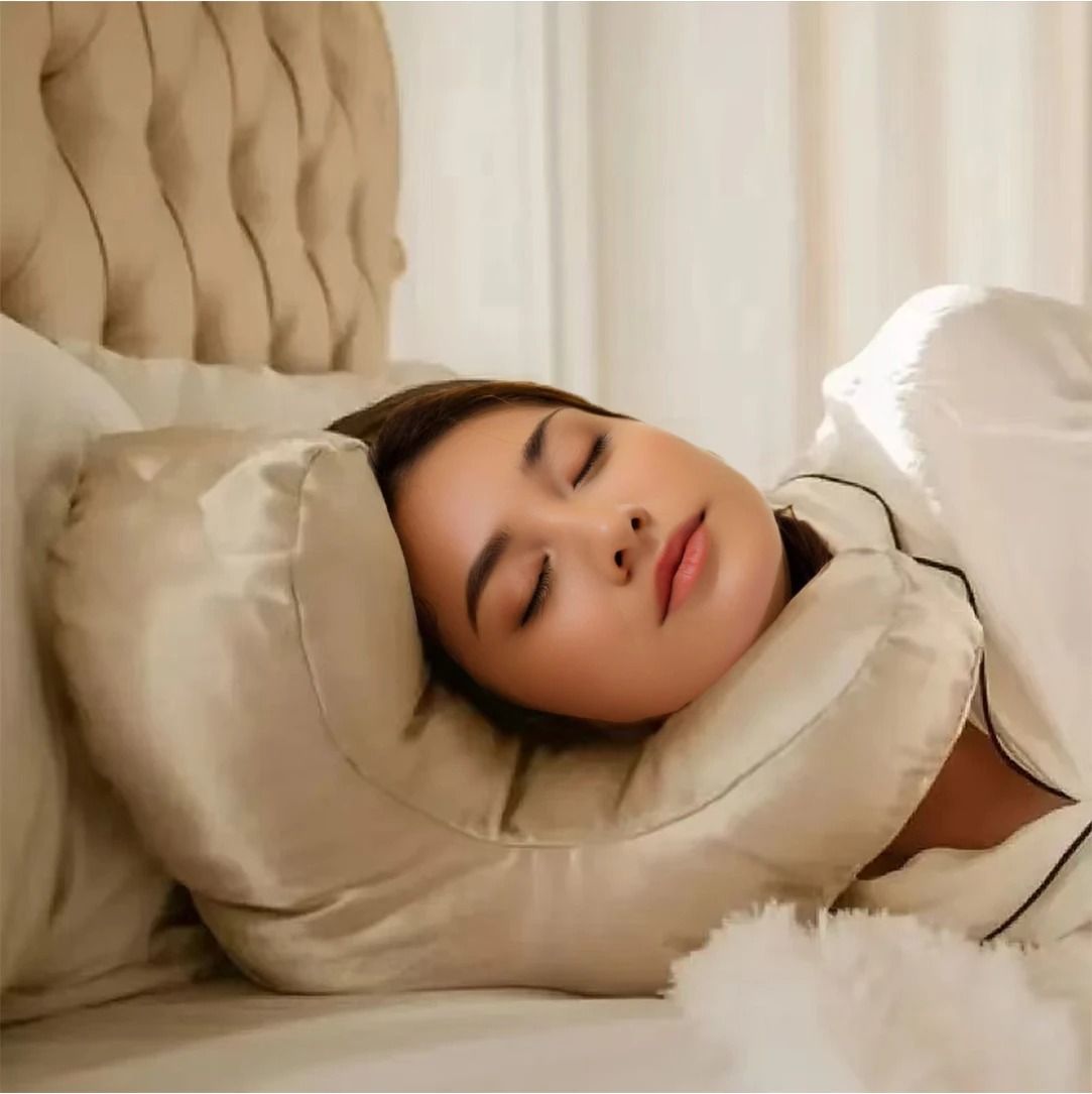 Face Sleep Pillow with Free Satin Pillowcase