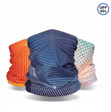 Ice Silk Outdoor Mountaineering Scarf UV Sunscreen Face Mask Bandana for Fishing and Biking Unisex