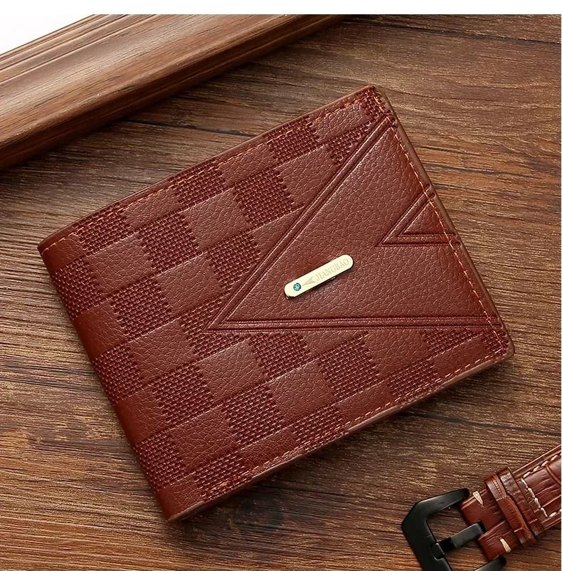 Casual Youth Fashion Soft PU Leather Bifold