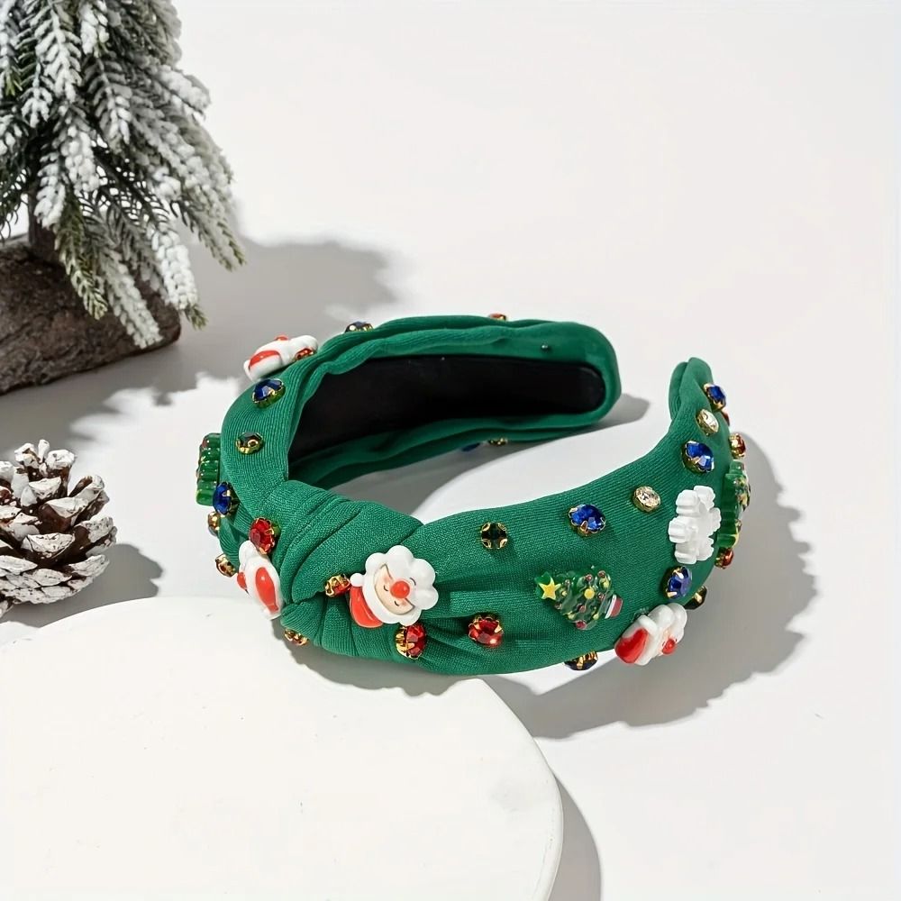 Holiday Christmas Rhinestone Headband