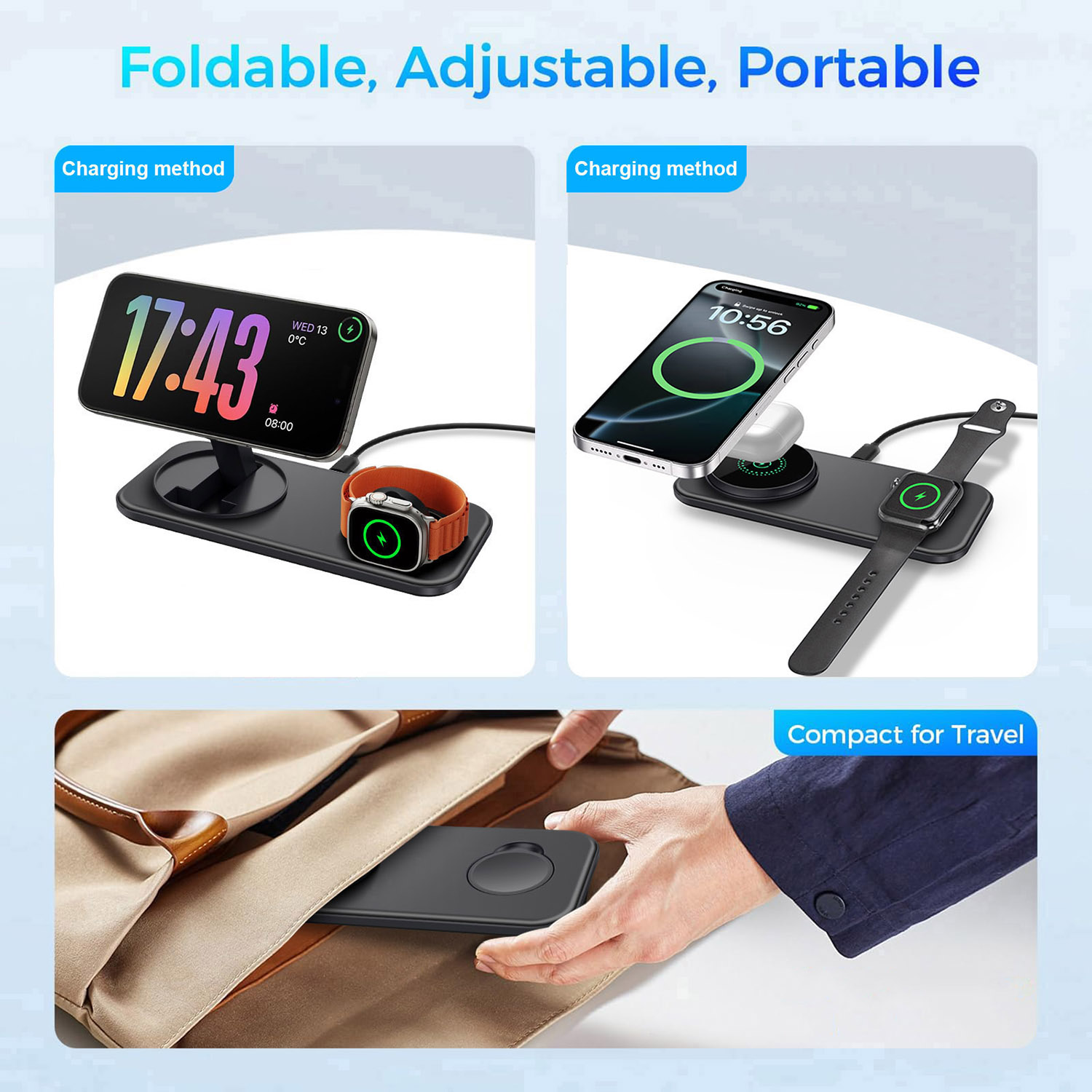 Magnetic Wireless Charger Stand