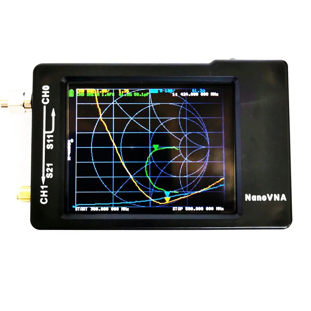 2.8in NanoVNA-H 1.5GHz Portable Vector Network Antenna Analyzer