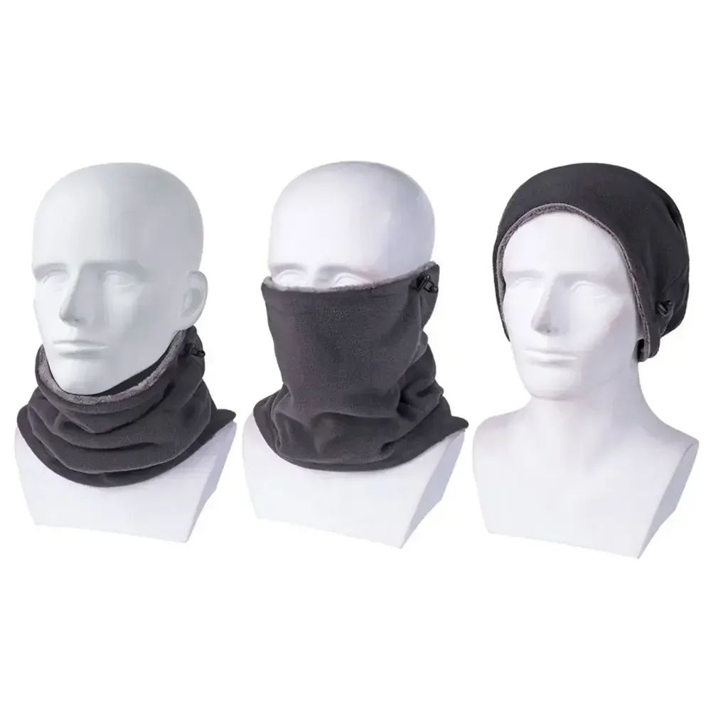 Winter Motorcycle Warm Mask for Men & Women, Fleece Neck Warmer, Windproof Outdoor Scarf for Camping, Hiking, Cycling,