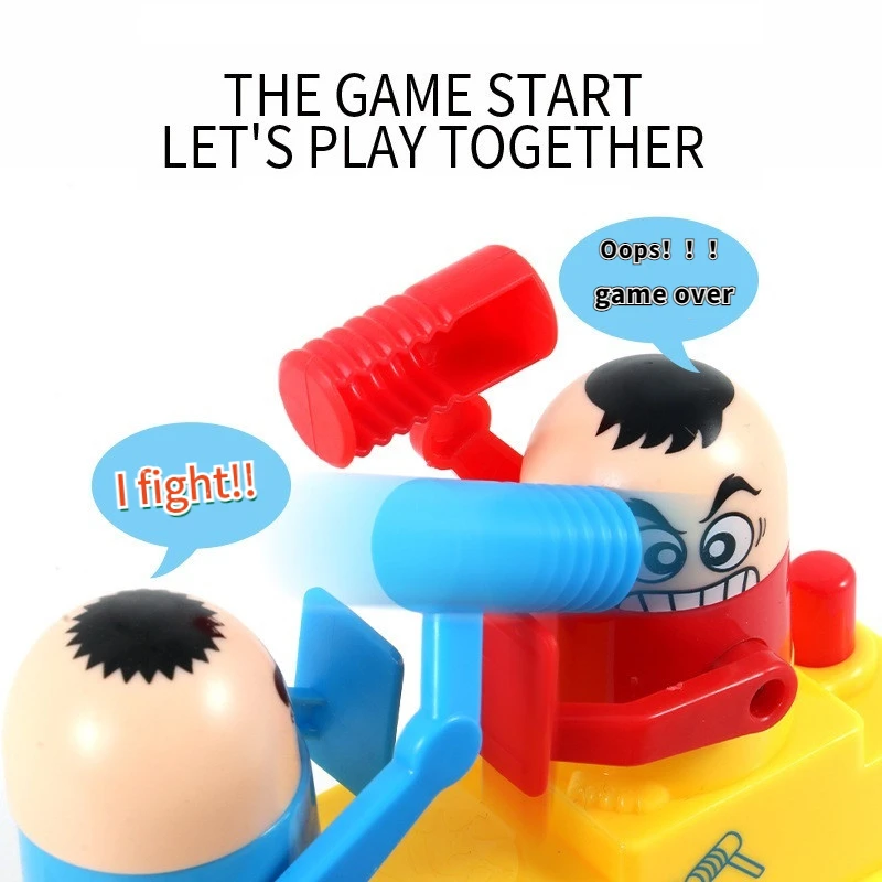 Funny Practical Joke Fight Battle Antistress Toy Game Interaction Prank Gift