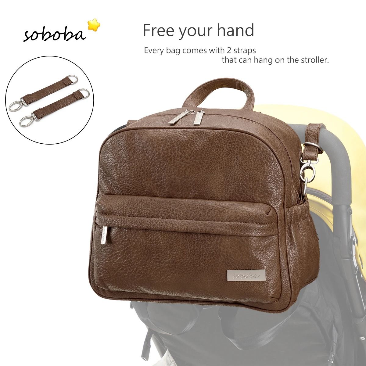 Fashion Lightweight Waterproof Mommy Diaper Backpack