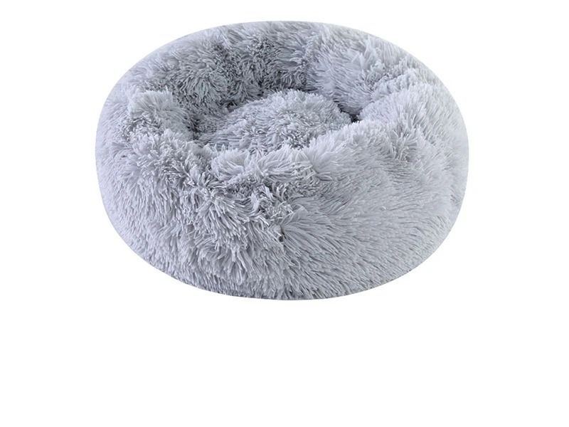 Plush Pet Nest Round Cat Dog Bed