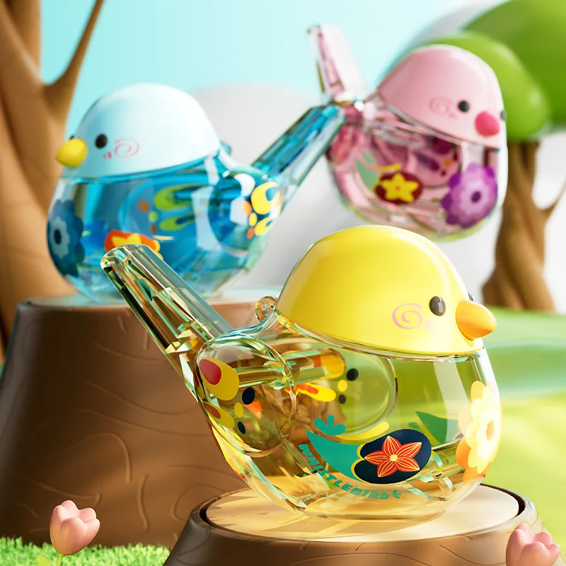 Water Bird Whistle for Babies Musical Toy with Addable Water for Fun, Interactive Play