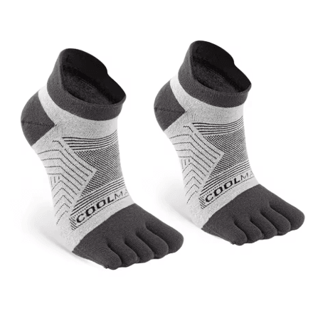 Five Finger Running Socks Summer Thin Breathable Quick Dry Sports Socks for Off Road Training