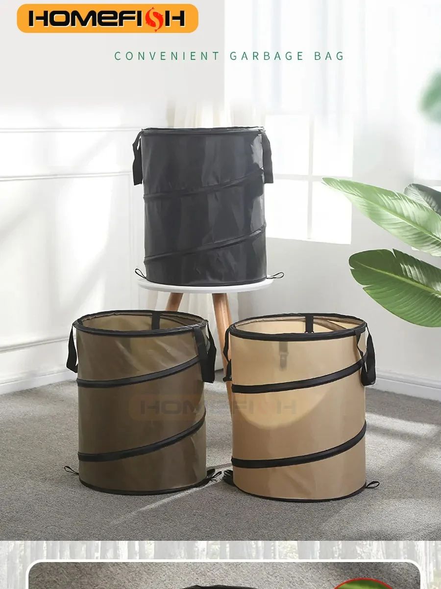 Portable Pop Up Camping Trash Can