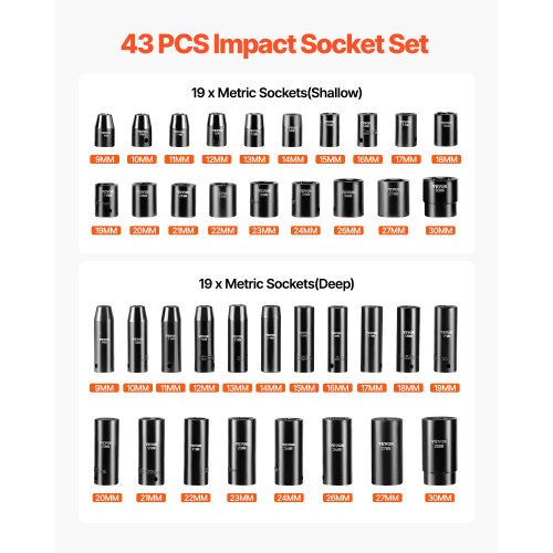 43-Piece 1/2