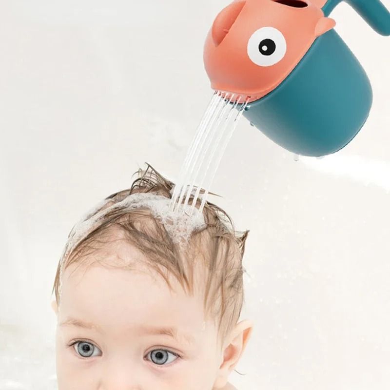 Cartoon Shark Kids Bath Shower Rinse Cup