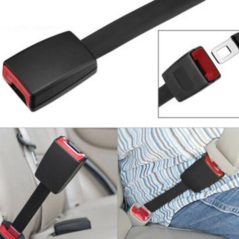 Pregnancy Car Seat Belt Adjuster & Extender – Maternity Safety Harness, Adjustable Belly Protection Buckle