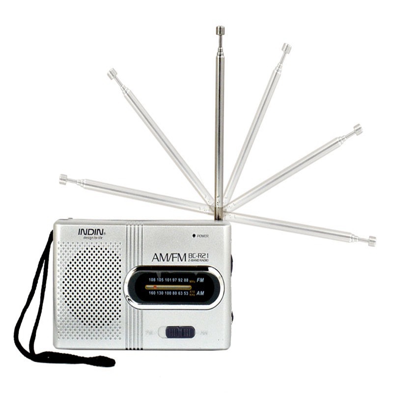 Portable AM FM Radio Long Battery Life & Best Reception for Walking & Outdoor Use