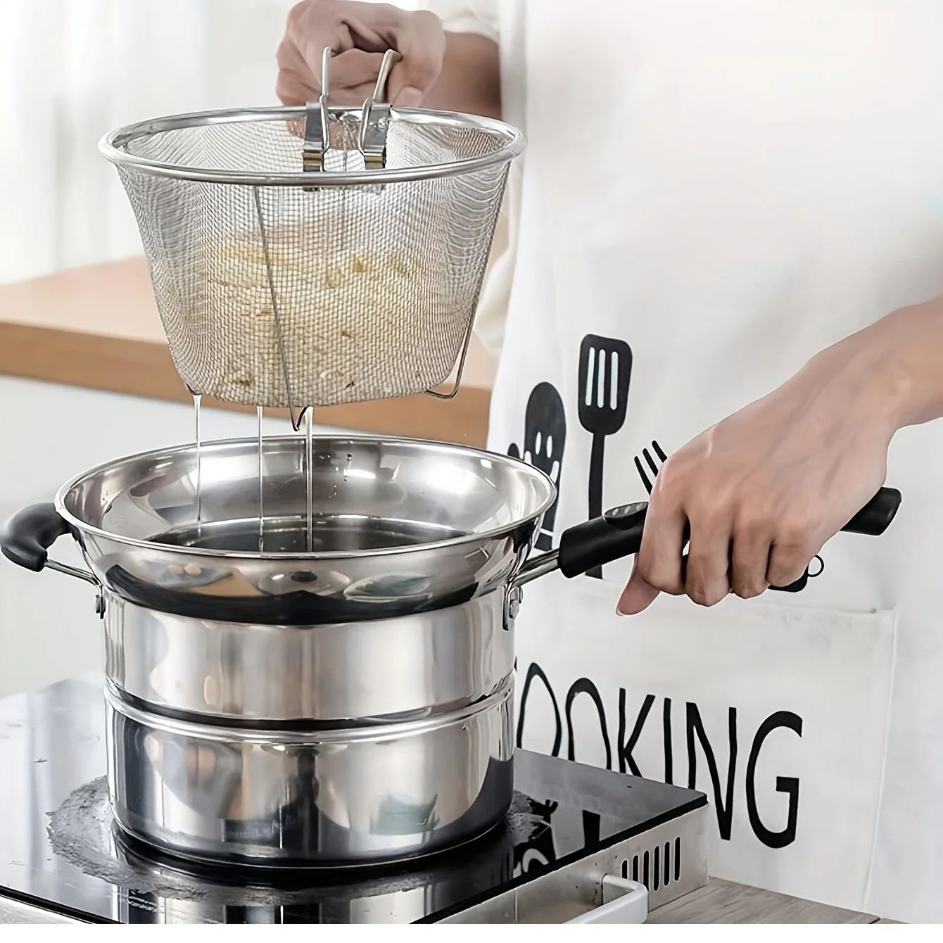 Stainless Steel Multifunction Kitchen Scoop