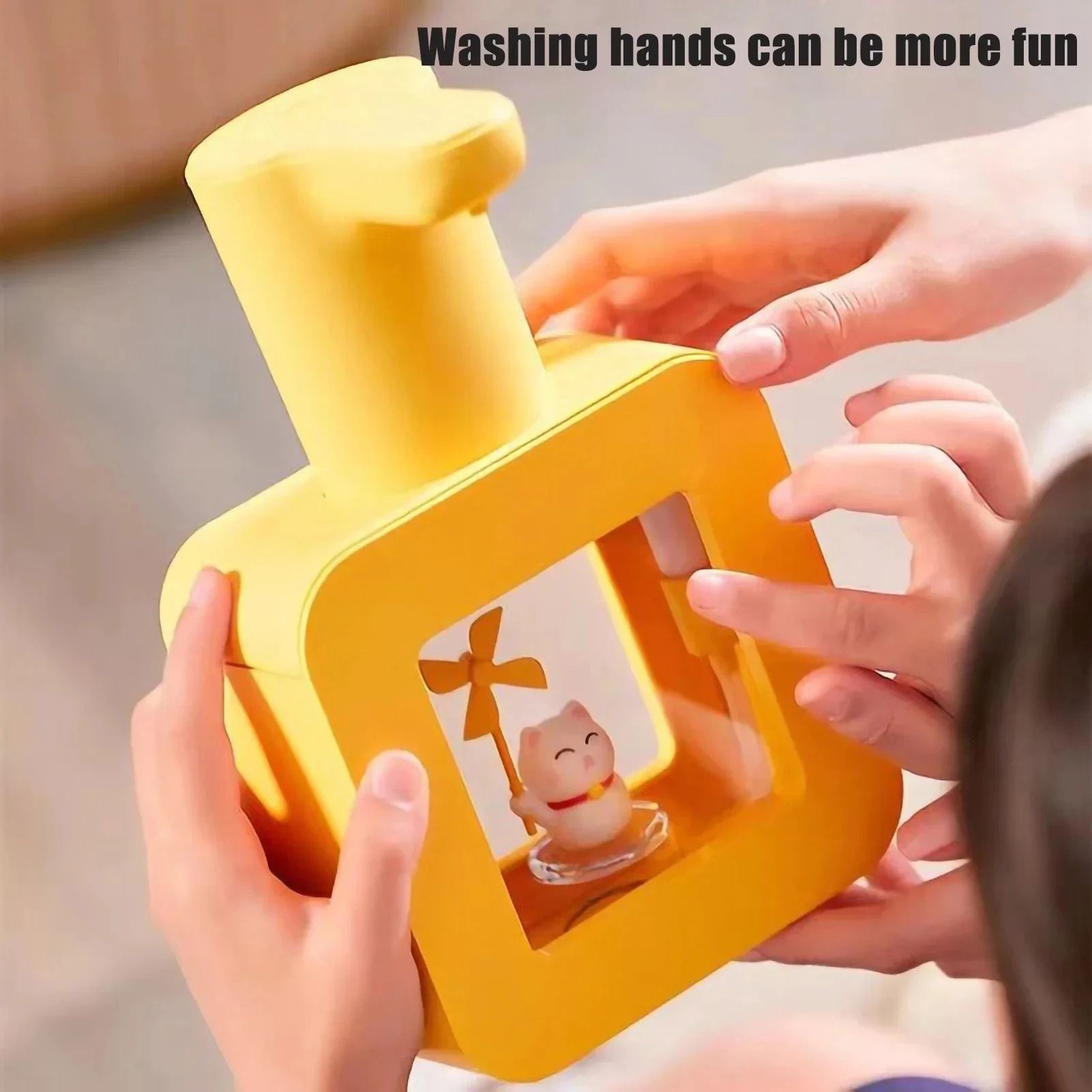 Professional 13.5 oz Automatic Cute Pet Soap Dispenser