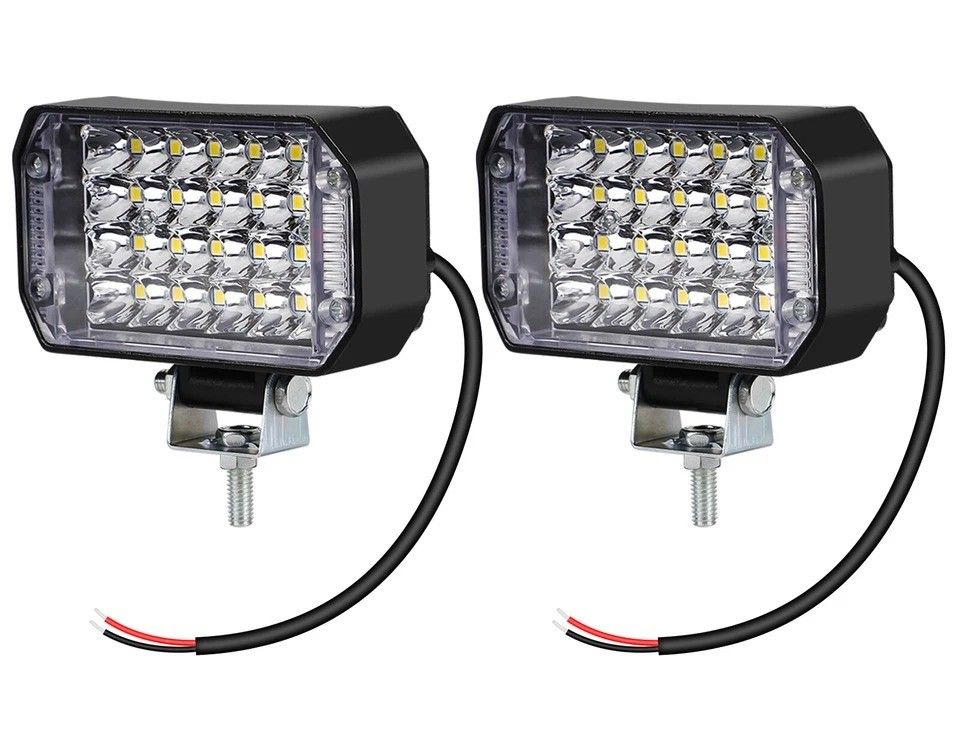 LED Work Light Bar High-Performance Offroad Fog & Spot Pods for Trucks, ATVs, SUVs, and Motorcycles