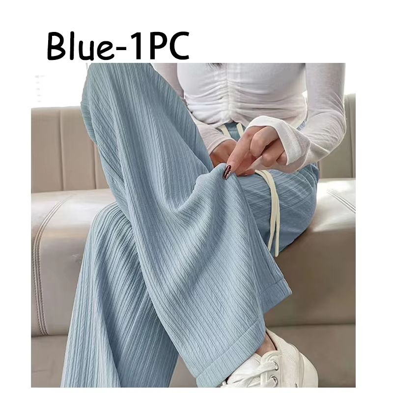 CloudEase High Waist Draped Wide Leg Pants
