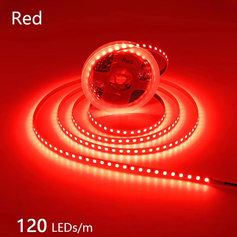 LumiFlex 2835 LED Strip Light – 5M Flexible Waterproof Light Strip DC12V/24V, 300–1200 LEDs, Cuttable Home Lighting Bar