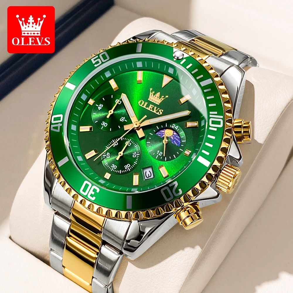 OLEVS 2870 Men Chronograph Quartz Watch