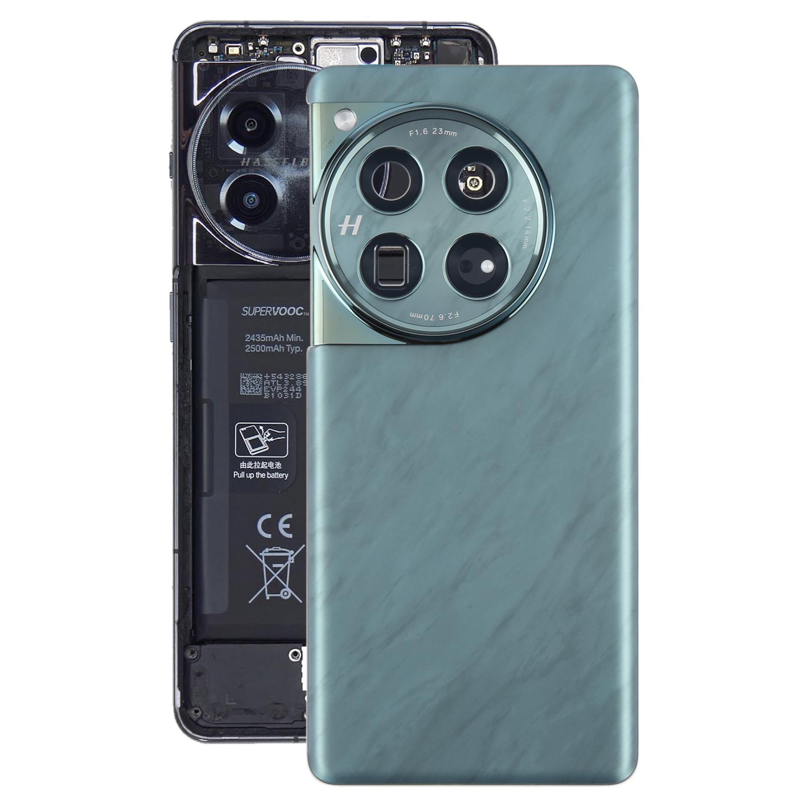OnePlus 12 Glass Back Cover Replacement with Camera Lens Durable Rear Housing