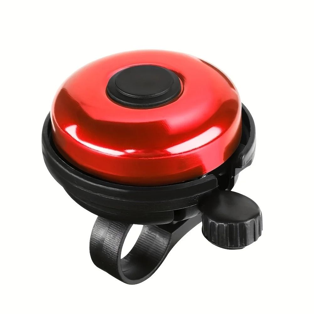 Premium Aluminum Bike Bell Classic Black with Loud Clear Ring