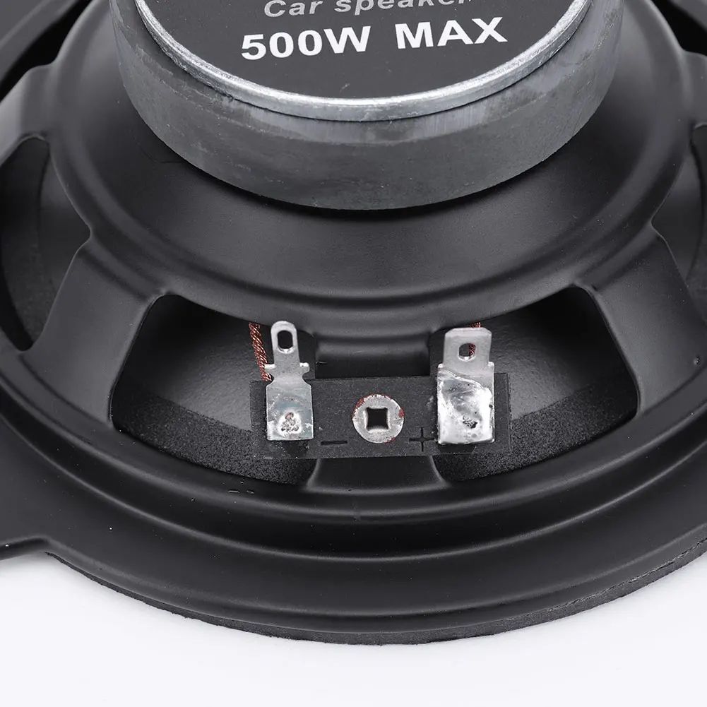 Universal 4–6 Inch Car HiFi Coaxial Speakers – Full-Range Stereo Sound Upgrade