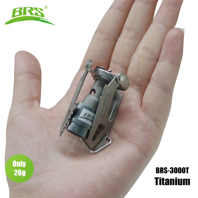 Ultralight Titanium Mini Camping Stove Portable Hiking Gas Burner