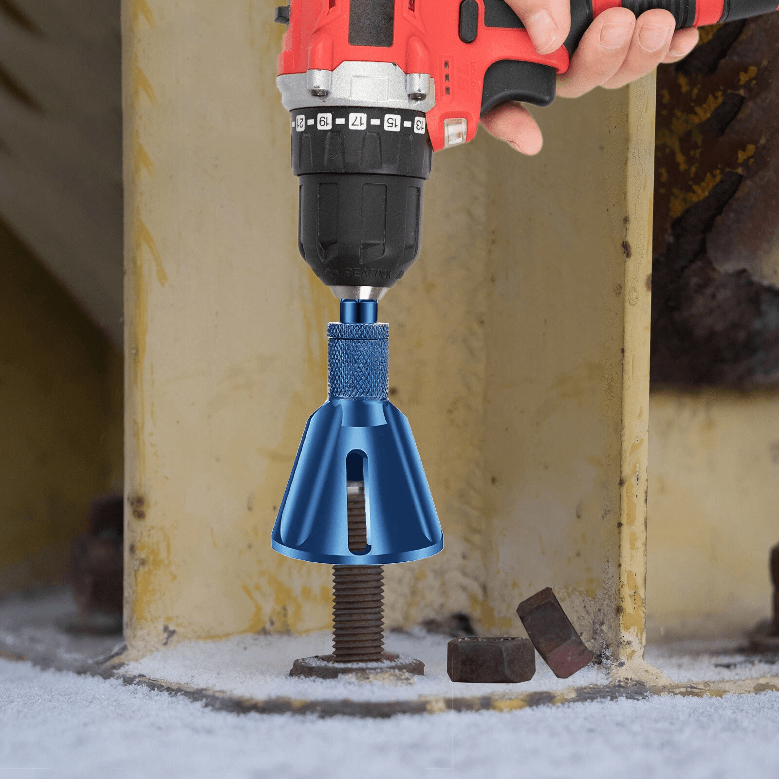 Deburring Chamfer Tool Drill Bits for Efficient Burr Removal Hex Shank