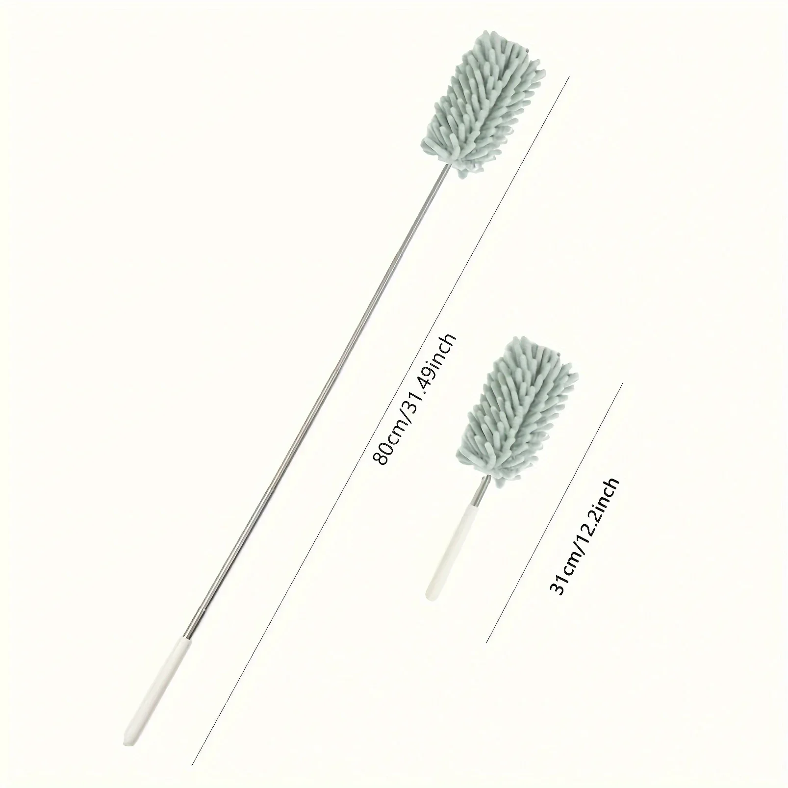 Extendable Handle Mini Telescopic Duster, Soft Chenille, Lint-Free, Efficient Cleaning Tool