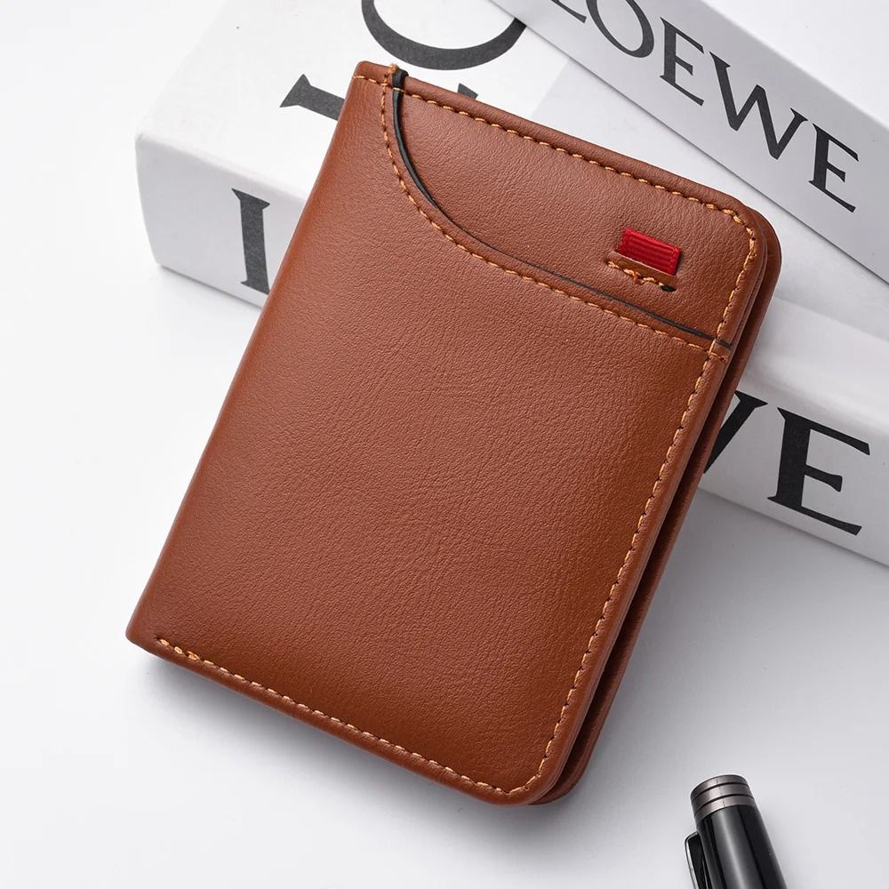 Mini PU Leather Credit Card Wallet Holder