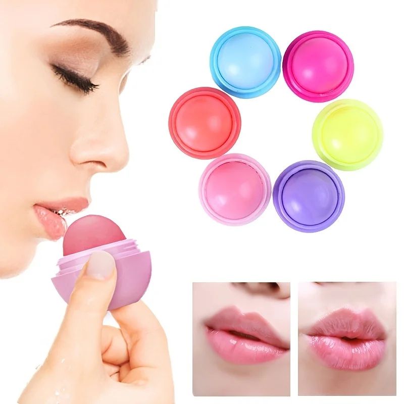 Cute Ball Lip Balm Hydrating Lip Balm Moisturizing Lip Care