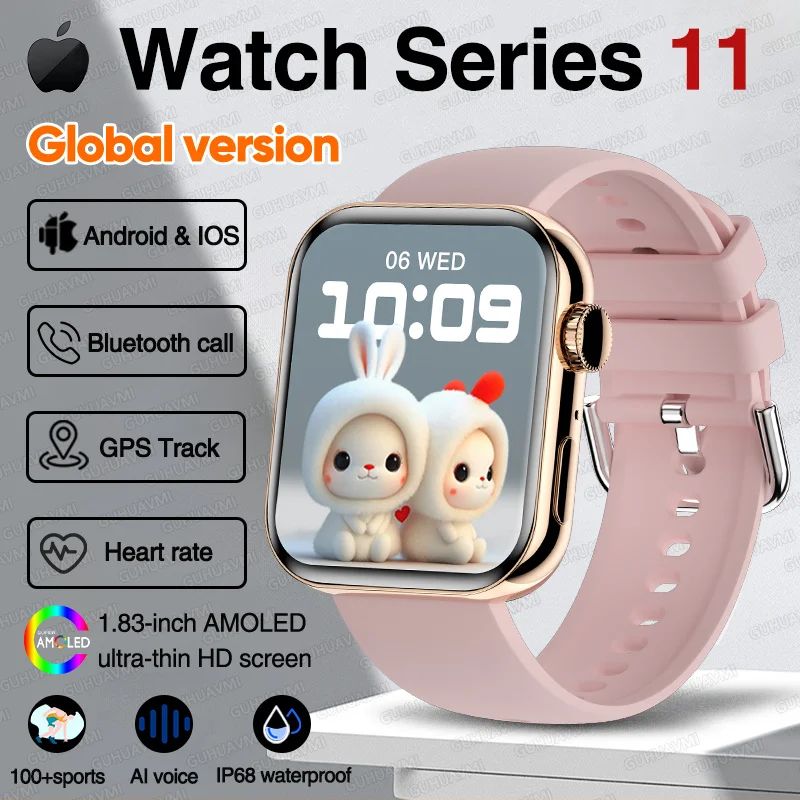 Series 11 AMOLED GPS Smartwatch with Bluetooth Calling