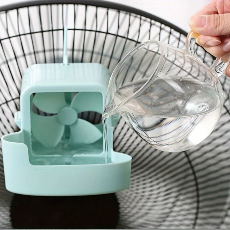 Portable Ice Cooling Fan Accessory for Quick Refreshing Air