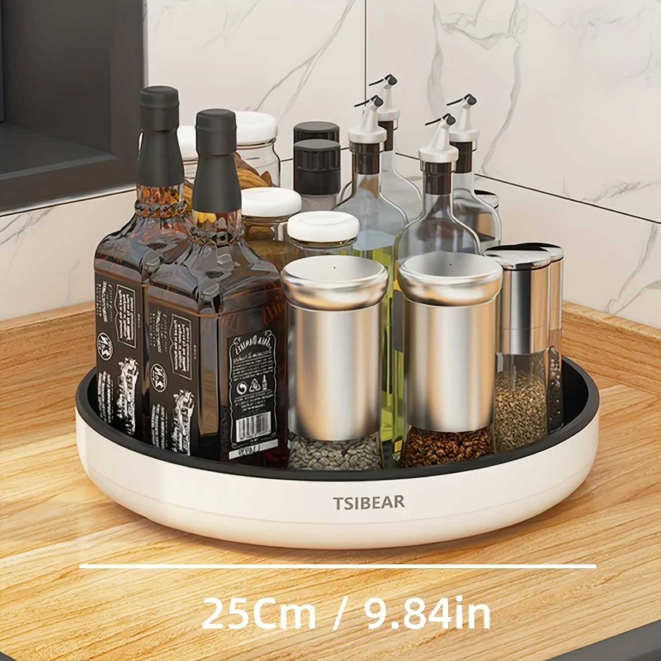 360° Rotating Spice Turntable