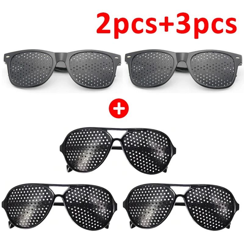 Classic Wayfarer Pinhole Vision Trainer | Anti-Fatigue Stenopeic Sanctuary System