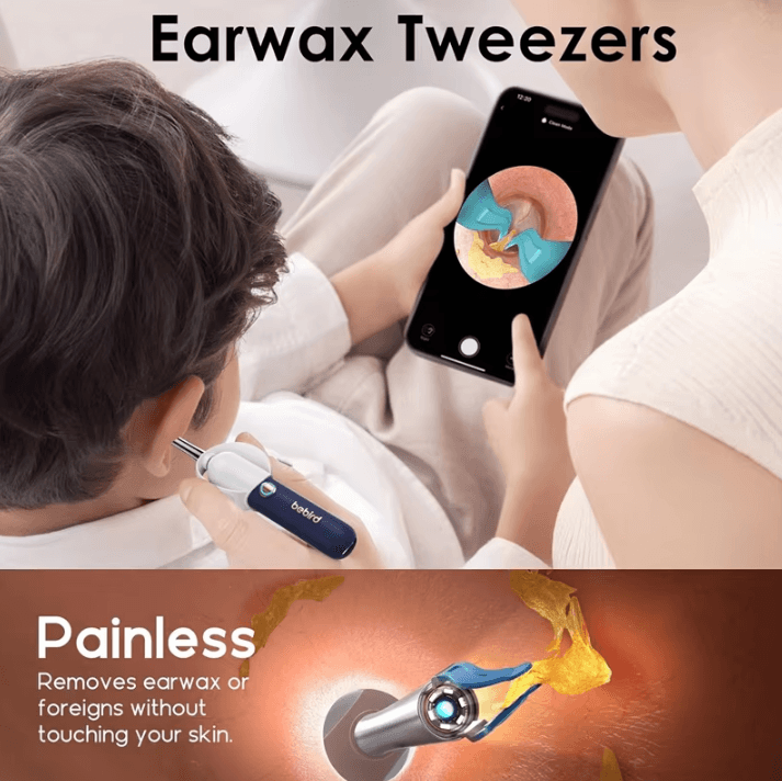 Bebird EarSight Plus I35R Visual Ear Cleaner – HD Bendable All-in-1 Ear Wax Removal Tool