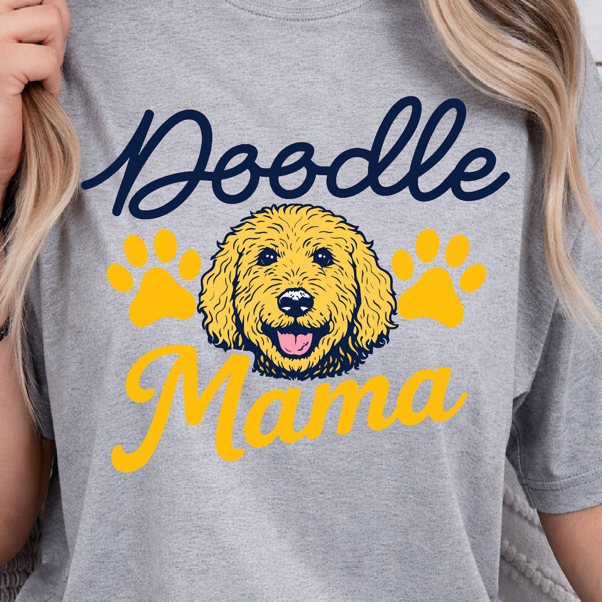 Doodle Mom Shirt, Funny Dog Mom T-Shirt, Cute Doodle Lover Tee