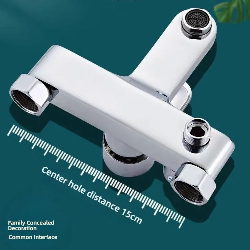 Bathroom Shower Faucet Set with Hot and Cold Water Mixer