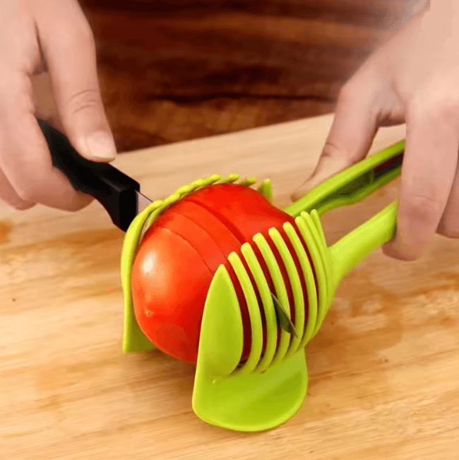 Stainless Steel Handheld Fruit and Vegetable Slicer Clip