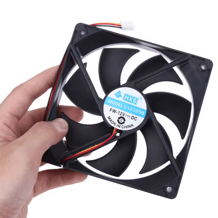 AirStream 120 – 120mm DC Brushless PC Cooling Fan 12V 3-Pin for Desktop Computers