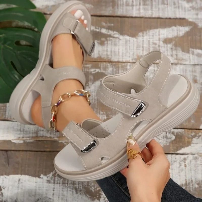 Lightweight Plus Size Summer Wedge Sandals for Women