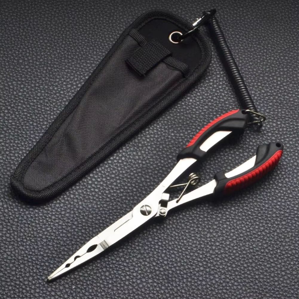 Ergonomic Multifunctional Fish Pliers – High-Strength Anti-Slip Fishing Tool