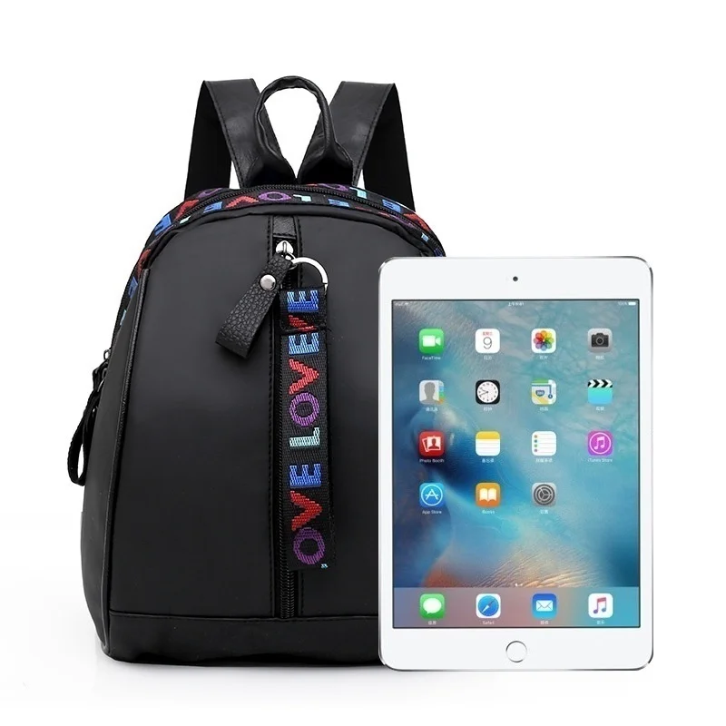 Casual Shoulder Bag, Women Backpacks Fashion, LOVE Back Pack School Backpack