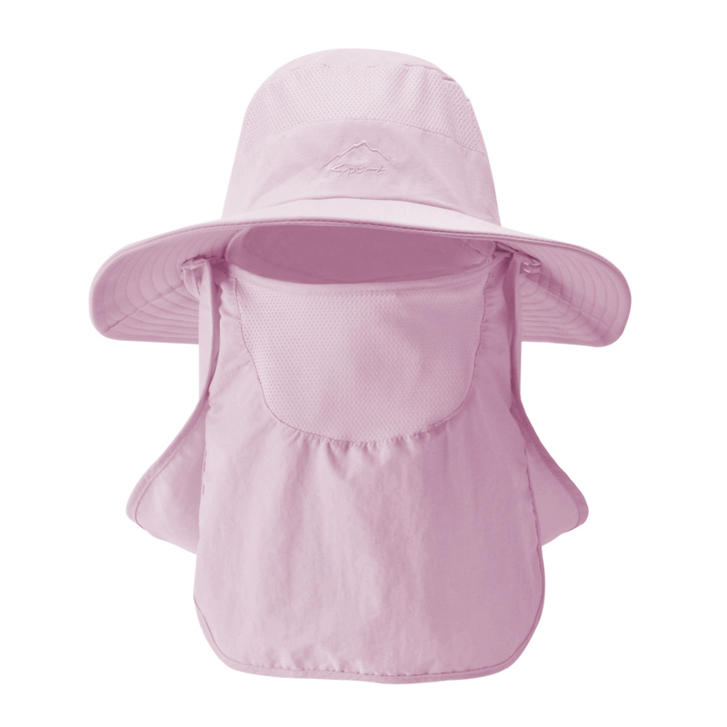 Quick Dry Fishing Hat with Face Cover Breathable Sun Protection Hat