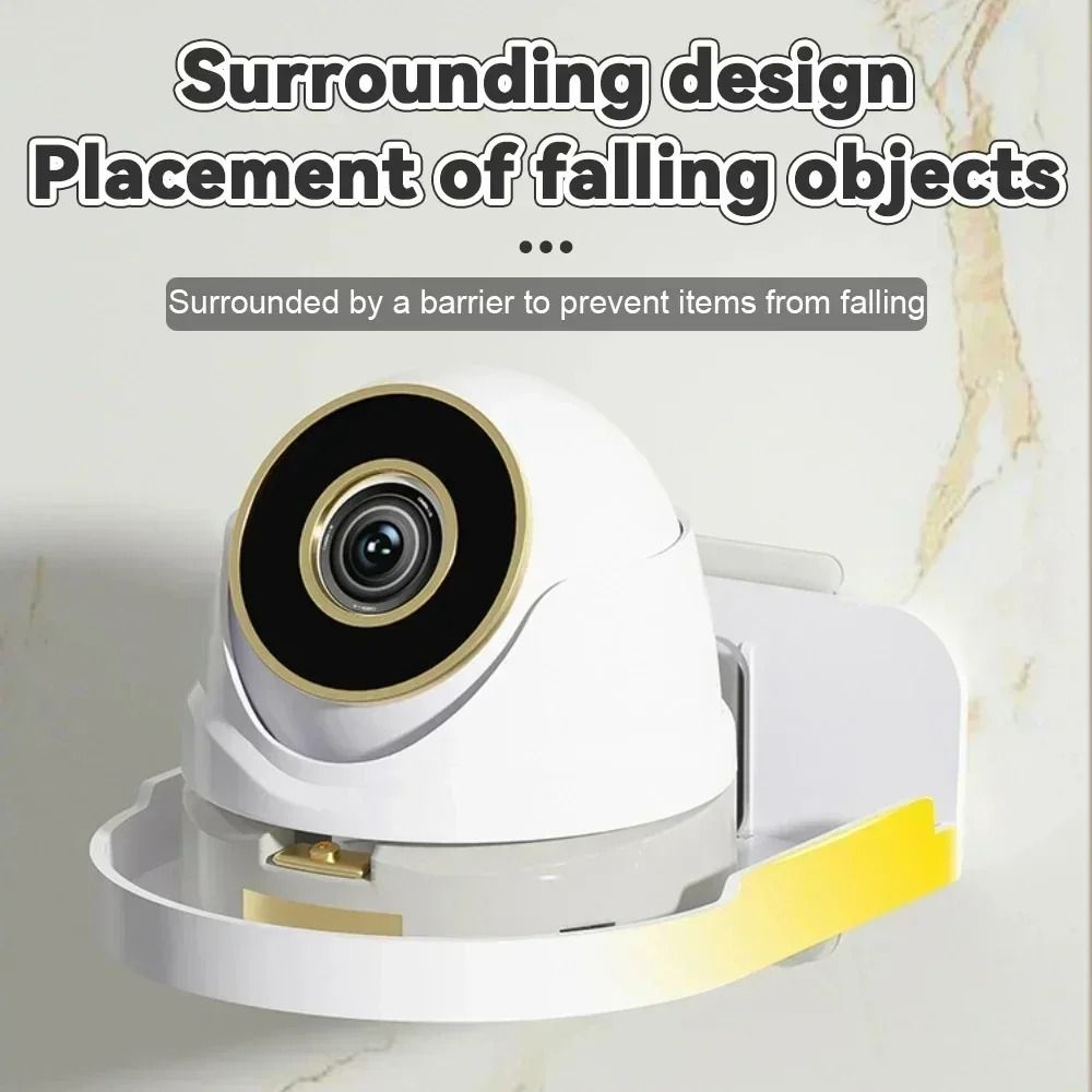 Punch-Free Security Surveillance Camera Stand and Traceless Wall-Mounted Bracket