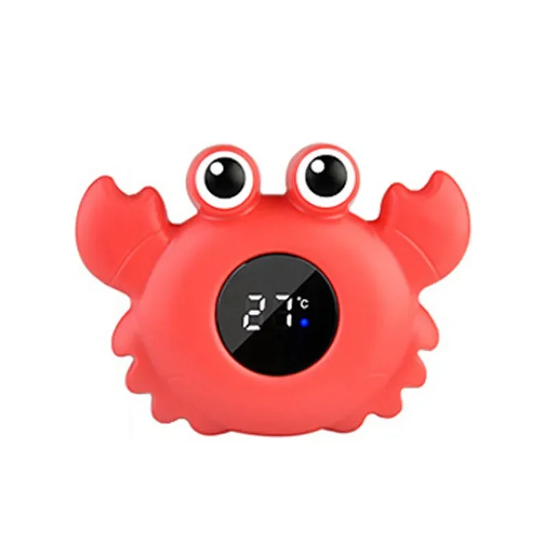 Digital Baby Bathtub Thermometer, Floating Water Temperature Measuring Instrument with LED Display, Safety Test Cartoon