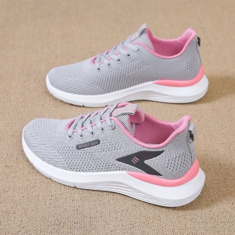 Womens Soft Sole Breathable Sneakers – Lightweight Anti-Slip Running and Walking Shoe