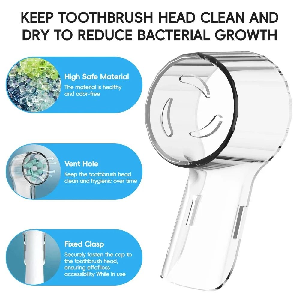 Electric Toothbrush Head Dustproof Cover Caps