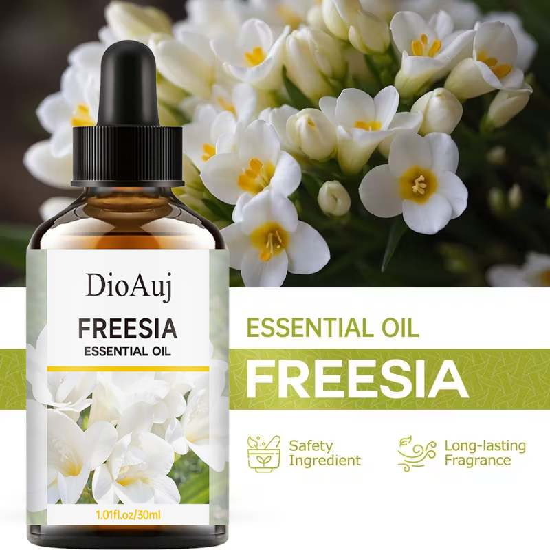 Freesia Essential Oil for Skin Hydration and Relaxation Aromatherapy Oil