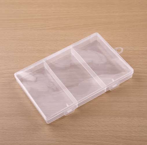 Transparent Plastic Jewelry & Craft Organizer Storage Box